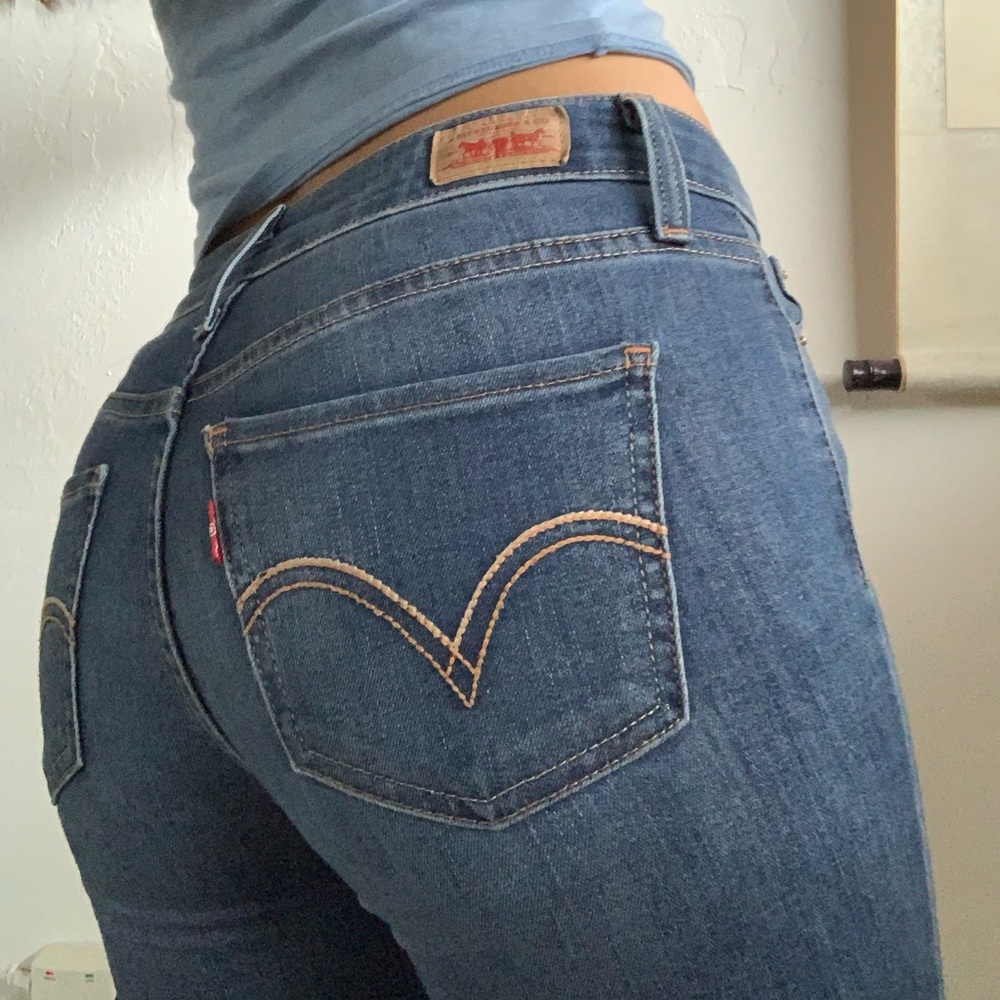 Levi blue jeans